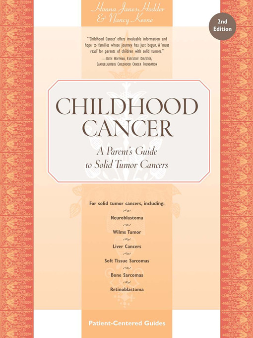Title details for Childhood Cancer by Honna Janes-Hodder - Available
